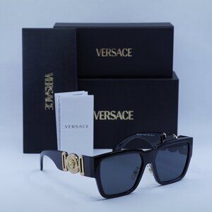 Versace VE4483D GB1/87 Square Sunglasses – Black/Grey